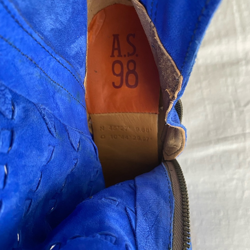 π A.S.98 Blue Boots - Picture 6 of 16